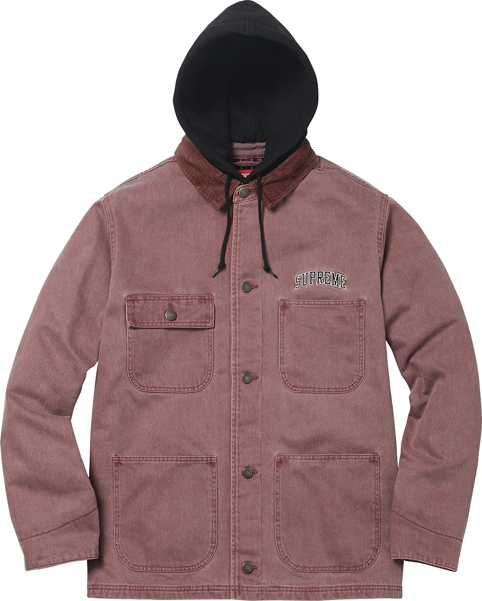 Hooded Chore Coat view 12
